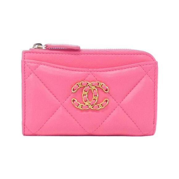 CHANEL Pink Card Holder - Picture 1 of 10